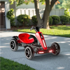 Kids Racing Go Karts 4 Wheel Electric Go Kart Car for Children
