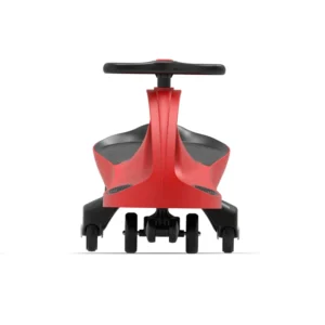 Kids Red PP Plastic Baby Car Swing Slide Non-pedal
