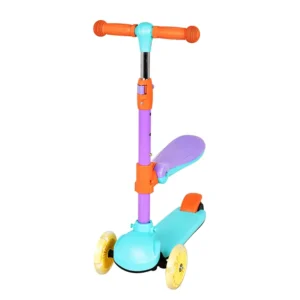 Kids Ride On Sit and Ride Plastic Scooter for 3 6 9 Year Old Boys and Girls Gift