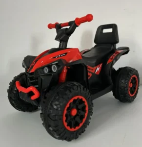 Kids’ Ride On Toy Scooters Plastic 4-Wheel Quads Slide Cars for 2 to 6 Year Olds Boy and Girls