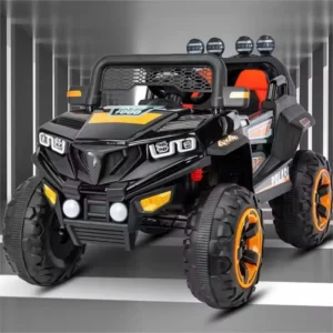 Kids Ride on Beach Buggy Electric Ride on Car 4 Wheels Motors Car Gift Car Kids Slide Car with Music Lights Electric Car