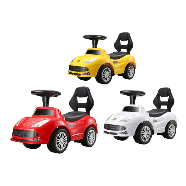 Kids Ride-on Car with Light and Music Outdoor Push Sliding Vehicle Toy