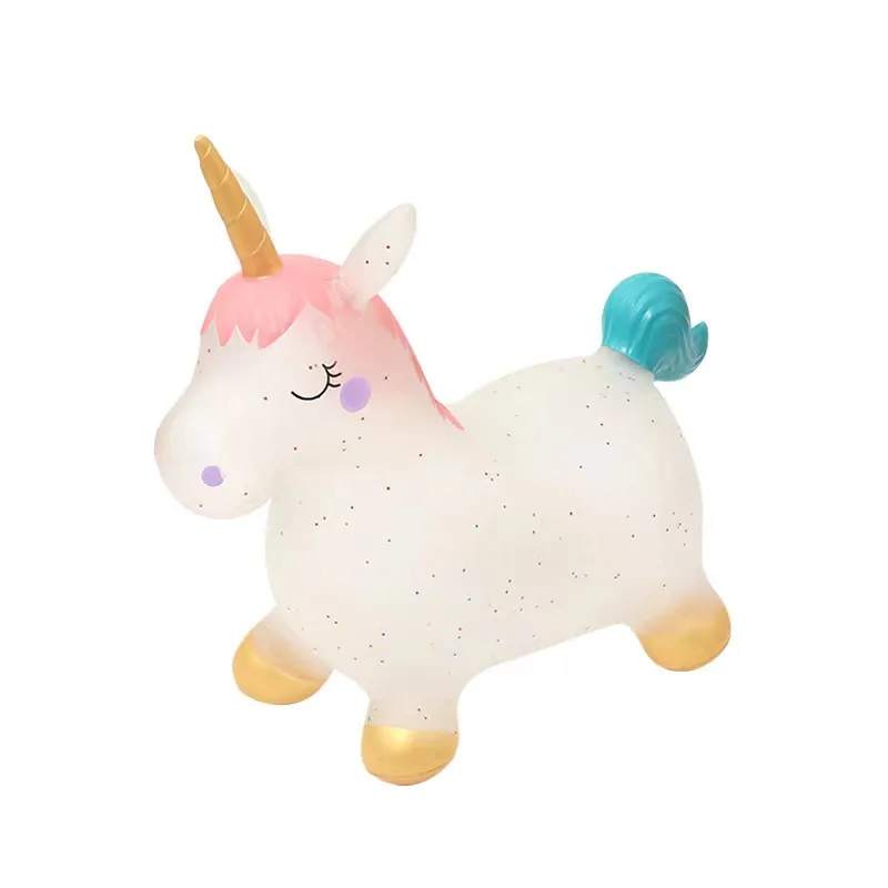 Kid's Ride on Inflatable Animals With Music Instrument