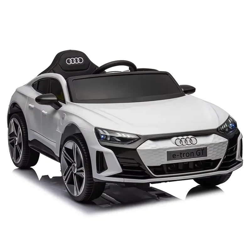 Kids Ride on Toy Car Four Wheel Battery Car Leather Seat