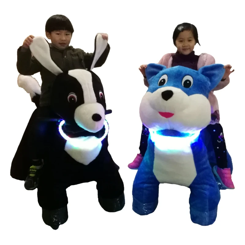 Kids Ride on Toy Electric Animal Scooters With Pedal
