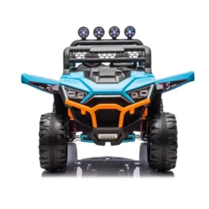Kids Ride on UTV 12V Battery Powered Off Road Toy Car With Roof LED Lights Shock Absorber & Parental Remote