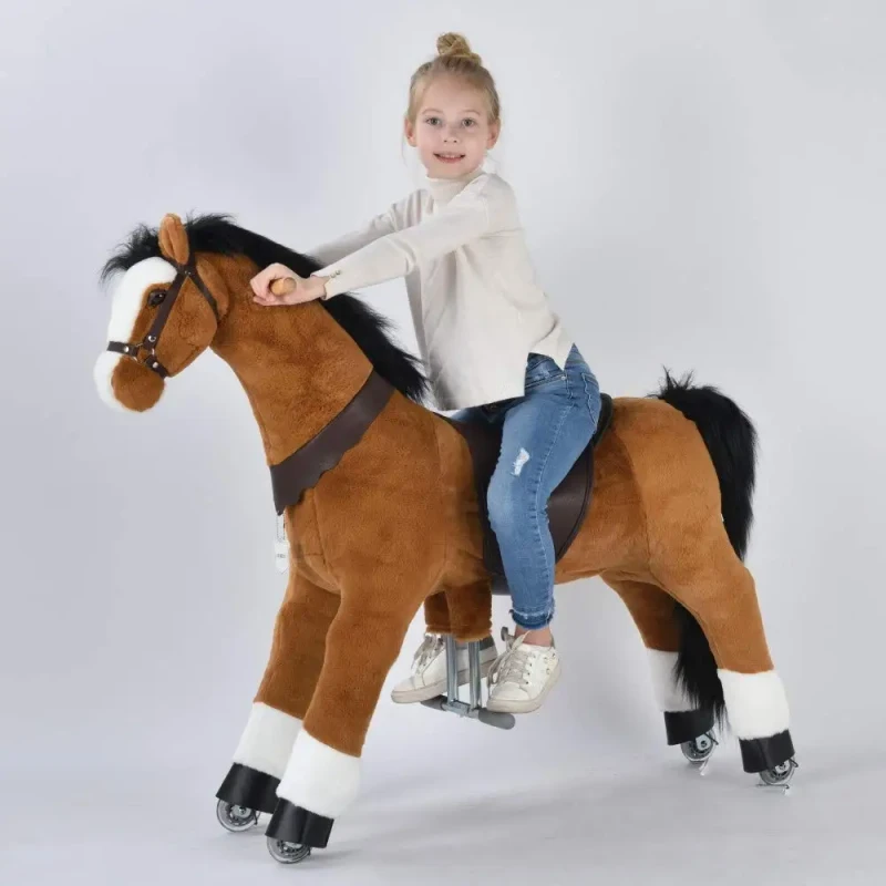Kids Riding Toys Walking Mechanical Horse Animal Riding on Horse Toy