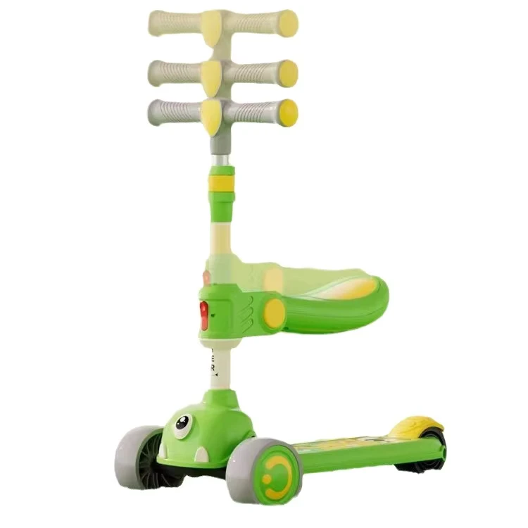 Kids Scooter 1-9 Year Old Single Foot Pedal 3 Wheel Portable Beginner Children's Scooter