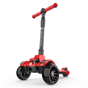 Kids Scooter Easy Foldable Children 3 Wheels Kick Scooter with LED
