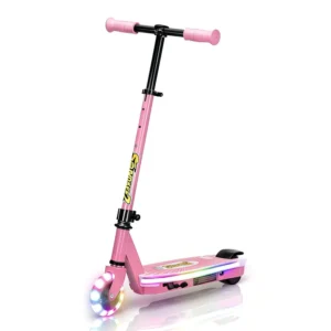 Kids Scooter Electric 8 KM/H Max Speed Electric Scooter with Rear Foot Brake