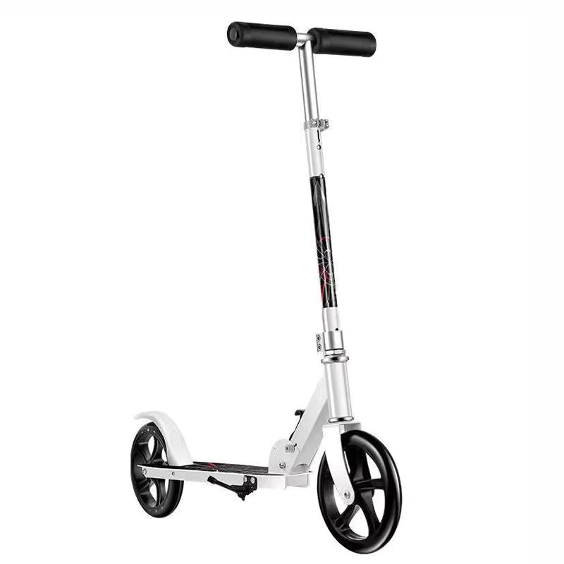Kids Steel Frame Foldable 2-Wheeled Outdoor Child Toy Kick Scooter