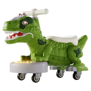 Kids Swing Car with Music and Light Baby Slider Car Toy