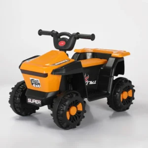 Kid’s Toy 6V Plastic Electric 4 Wheel Ride on Cars for 2 to 6Year Olds with Remote Control Unisex
