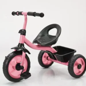 Kids Tricycle 3-Wheel Kids Pedal Bicycle Trike for 2-4 Years Old Boys Girls Child’s Metal Ride on Car