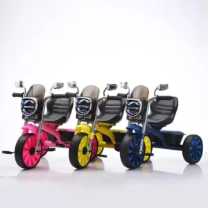 Kids Tricycle 3 Wheel Plastic Ride on Bike for 2-7 Years Old Boys Girls Toddler Pedal