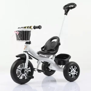 Kids Tricycle 3 Wheels Baby Bicycle with Front Basket for 2 to 7 Years Old Children Tricycle