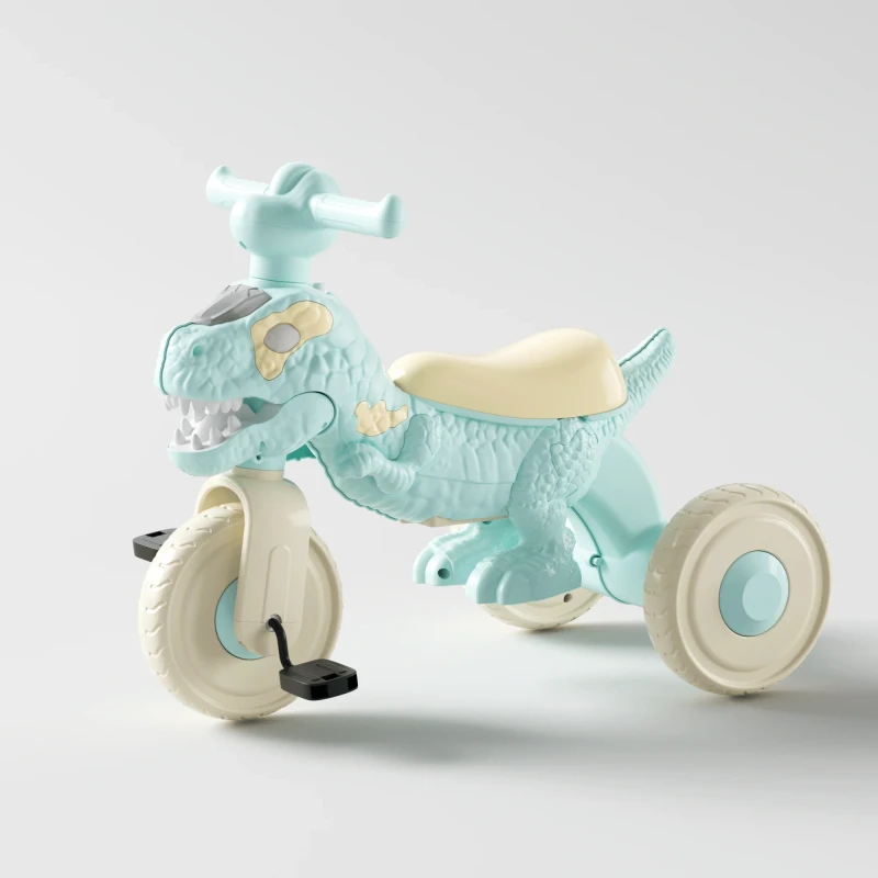 Kids Tricycle Baby Kids Bikes Without Parental Control Plastic Bike 3 Wheels Bike Ride on Car Bicycle 1 to 3
