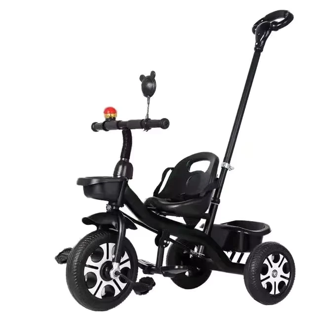 Kids Tricycle Baby Stroller Kids 1-3-5 Years Old Baby Tricycle Push Ride Dual-purpose Tricycle