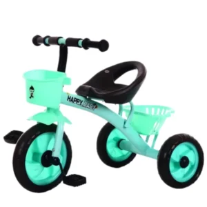 Kids Tricycle Steel Frame Kit DIY Plastic Pedal Bike Frame for Children Cross border Activity Project