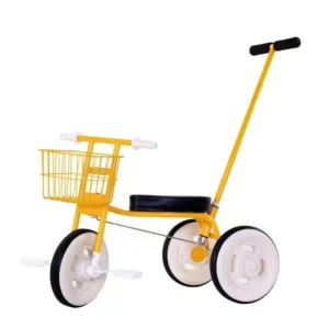 Kids Tricycle With Adjustable Height Flexible Folding Seat PP Wheels Safe Kick Foot Scooters With Disc Brake System