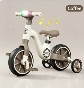 Kids Tricycle to Balance Bike Removable Pedals and Wheels 2 in 1 Dual purpose Children Bicycle for 1-6 Years