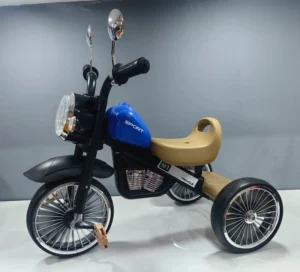 Kids Tricycle with LED Lights and Music High-Carbon Steel Safe and Fun Toddler Bike
