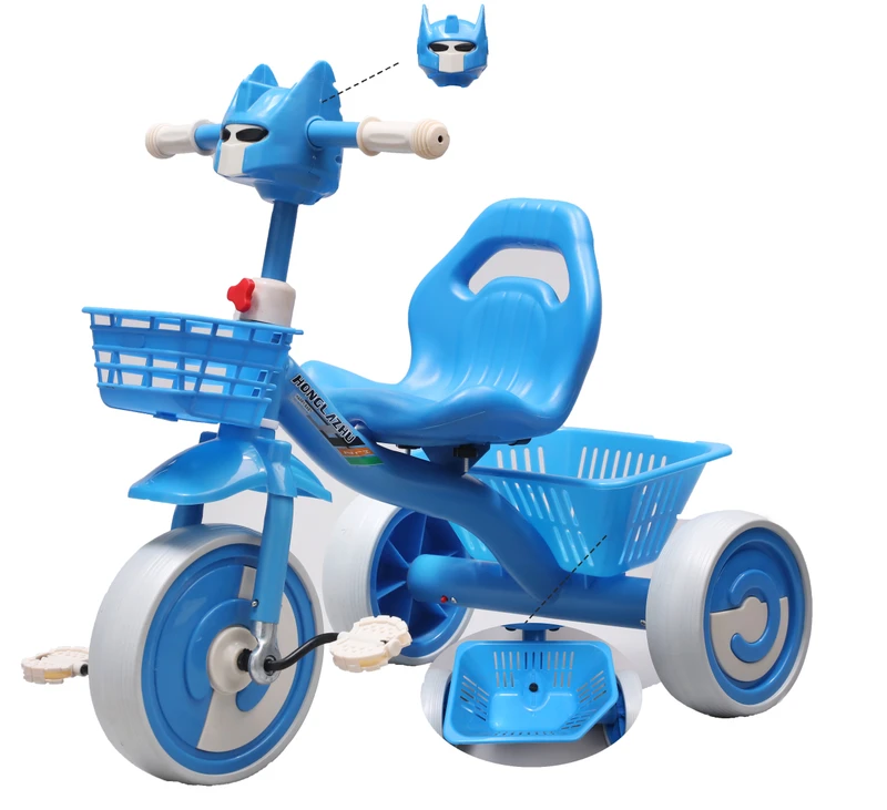 Kids Tricycles 3 Wheels Tricycle Kids Children Trike with Light and Music for 1 6 Years Old Child