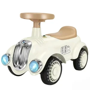 Kids Twisting Car Plastic Ride on Toy with Foot Pedal Push for 2 3 Year Old Boys Girls Outdoor Play Vehicles