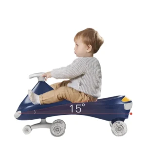 Kids Wiggle Twist Car Kids’ Swing Cars Plastic Music Children Manual Ride on Car