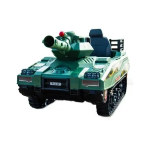 Kid’s Yellow 12V Battery Operated Ride-On Remote Control Car with MP3 USB TF Player ABS Material for 2-13 Years