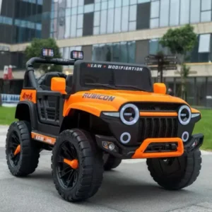 Kids’s Gift Dual Drive 390 Motor Kids Electric Ride on Car with Remote Control and Bluetooth MP3 Early Education Function