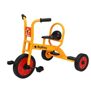 Kindergarten Double-Seater Early Education Tricycle for Children Ages 1-6 Outdoor Pedal-Powered Metal Toy Car-Direct