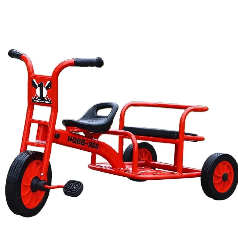 Kindergarten Tricycle Tandem Bike Children's Car Baby 3-year-old Baby Stroller Can Bring People Outdoor Toys