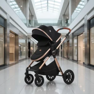 Kinderwagen 3 in 1 Pushchair Newborn Strollers Carry Cot and Carseat Luxury Stroller Set Travel System Pram Baby Stroller 3 in 1