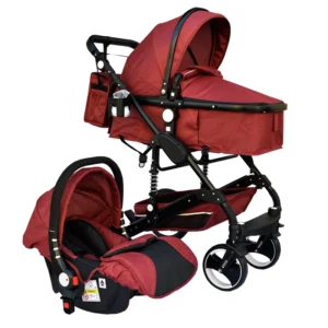 Kinderwagen 3 in 1 Travel System Foldable Baby Stroller Large 4 Wheels Baby Carriage With Car Seat