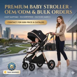 Kinderwagen Folding Carriage Stroller for Baby Pram Luxury Travel Portable Carrier 3 in 1 Baby Stroller for 0 3 Years