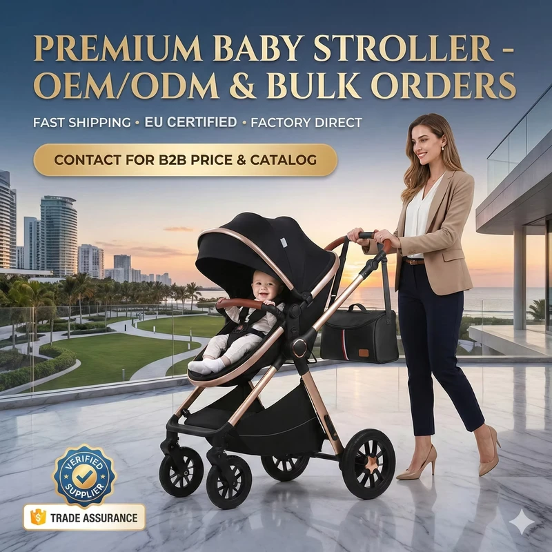 Kinderwagen Folding Carriage Stroller for Baby Pram Luxury Travel Portable Carrier 3 in 1 Baby Stroller for 0 3 Years