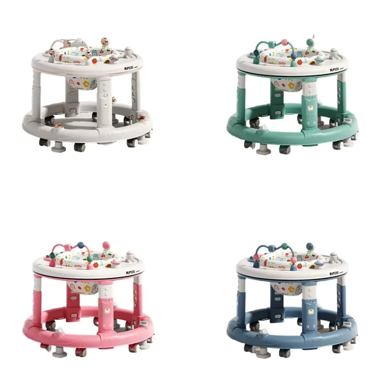 Konig Kids Baby Walker with Wheels Plastic Frame Baby Walking Chair Andador Jumper Bouncer