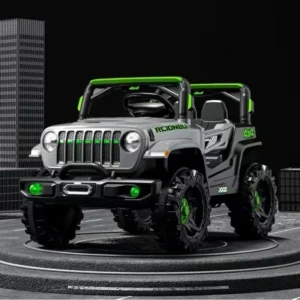 LINK BRAND Baby Electric Ride on Cars 4 Wheels Plastic 2 Seats Off Road Children Electric Vehicle Electric Car for Kids