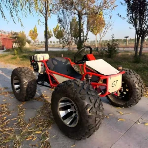 LP 01 Pedal Gas 4 Stroke 4×4 Off Road Kart Pedal Go Karts 80KM H 200kg Load Grassy Sandy Areas 10 inch