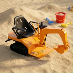 LT-2 Children’s Electric Four-Wheeled Fiberglass Beach Ride-On Car Rechargeable Single Passenger 360-Degree Rotation