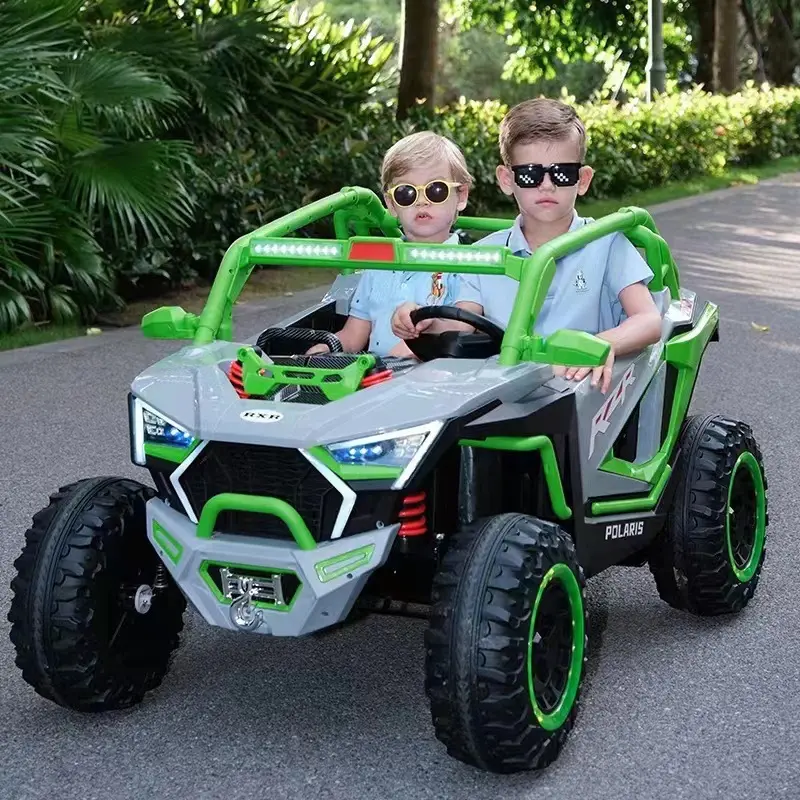 Large Children's Car Ride On Adult Car 2 Seater Kids Electric Car with Remote Control