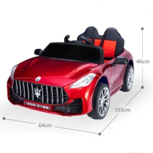 Latest Children’s Ride Toy Four Wheel Remote Control Battery Electric Self Drive Road 4WD Car for 2-4 5-7 Years