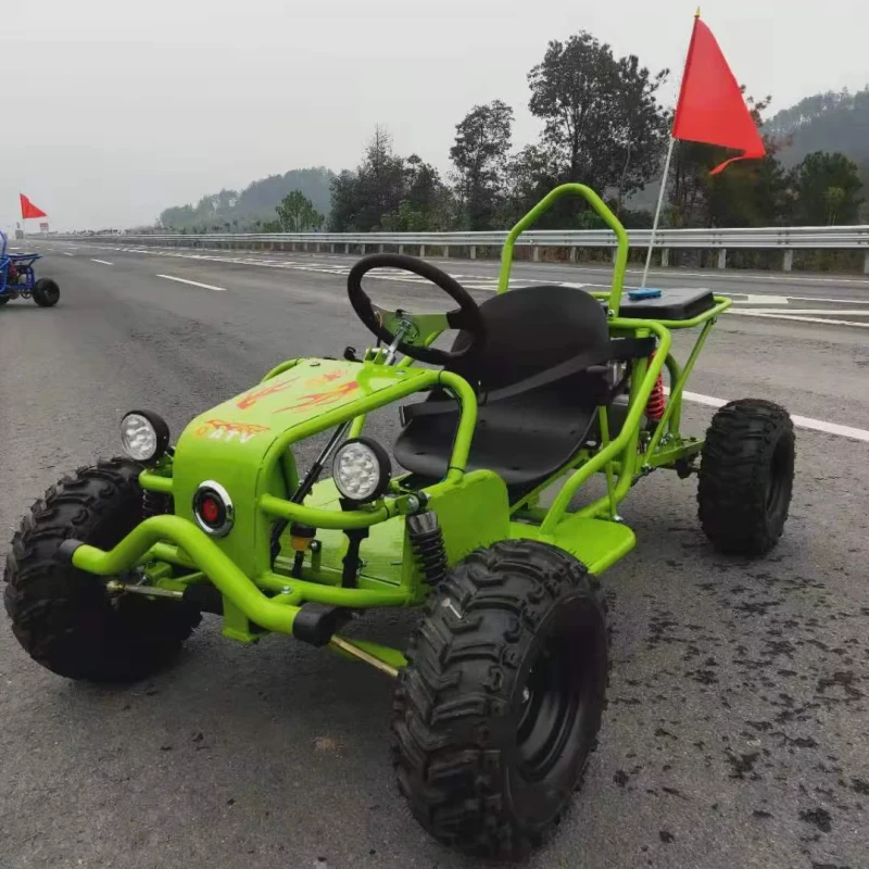 Latest Design Lightweight Gasoline Go Kart One Click Folding Toy Car for Children