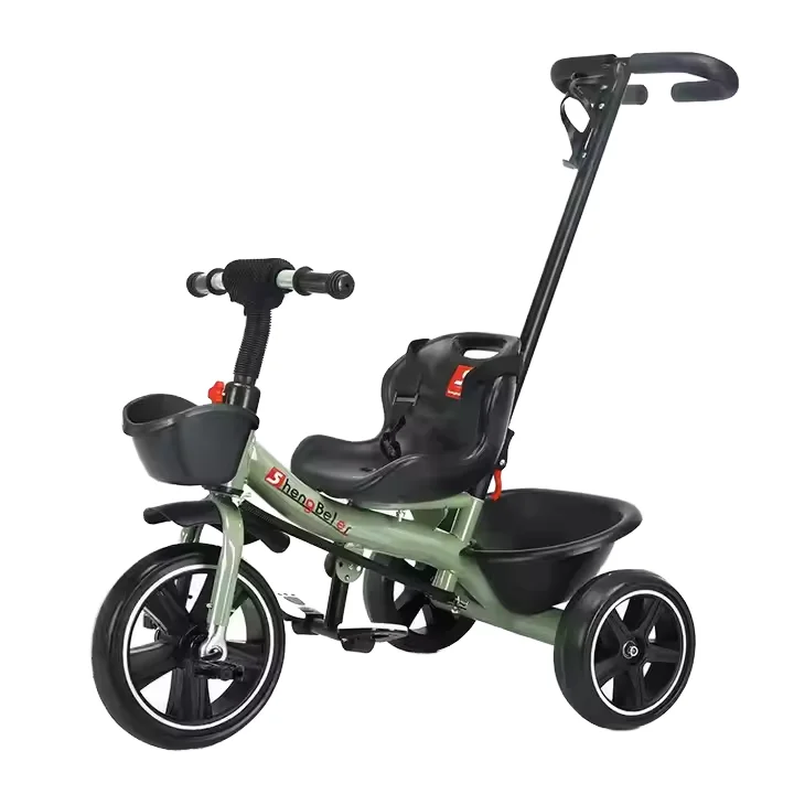Latest Kids Tricycle Steel Frame Price Baby Tricycle with Music