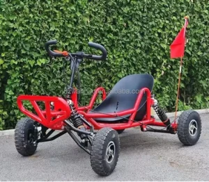 Leisure 63CC Pedal Racing Gasoline Go Kart Outdoor Off Road Buggy for Kids and Adults Chain Drive 120kg Max Weight