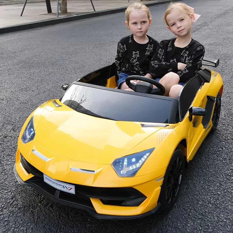 Licens12V Kids Electric Ride On Car Licensed Battery Powered RC Toy Car for 5 7 Years Old Plastic Kids Ride on Toy