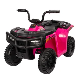 Licensed Arctic Cat Kids Ride on Car Electric ATV Quad with Headlights Remote Control Four Wheels Off Road Battery Car for Child