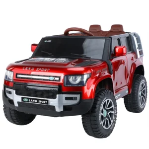 Licensed Kids Electric Ride-On Truck Defender Style SUV Off Road Battery Powered Toy Motorized Remote Control Luxury Safe
