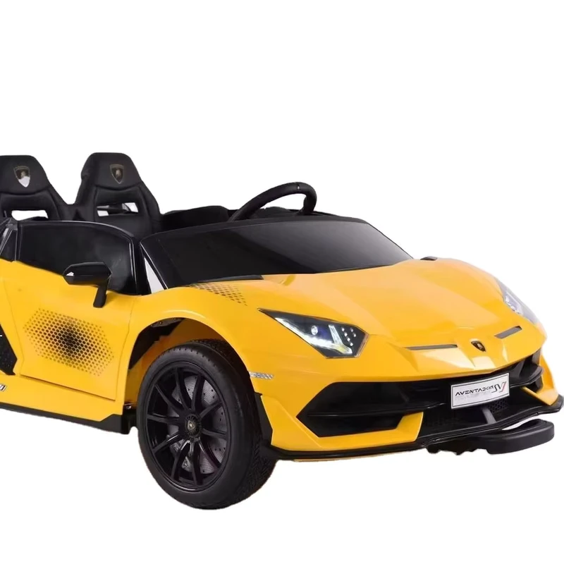 Licensed Lambo Aventador Svj 2 Seats Electric Car for Kids 12v Kids Car Electric Ride on Cars Four Colors Available
